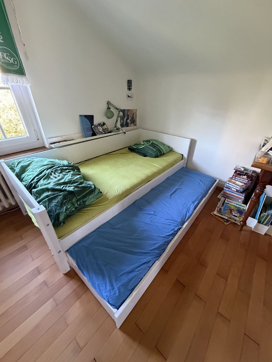 Betten: Flexa- Kinderbett weiss mit Gästebett – Gebraucht aus Wettingen von Limni85 1
