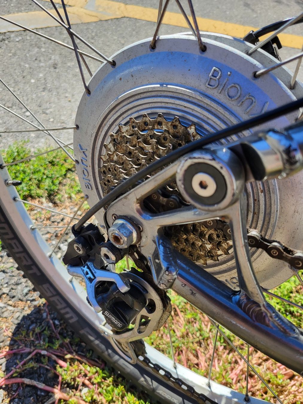 Bionx Biciclette: E-Mountainbike Centurion Backfire Silber Black – Usato da Marly venduto da ribi14 8