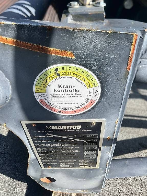 Gru: Manitou PT 1000 - Kranausleger mit Winde - Gittermast – Usato da Trübbach venduto da off-grid 1