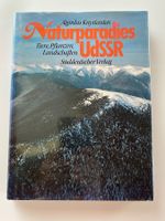 Altes Naturbuch "Naturparadies UdSSR" -Rarität! Top Zustand!