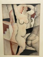G. Buchet Original „Nus“ 53x37cm Aquarell + Bleistift/Papier