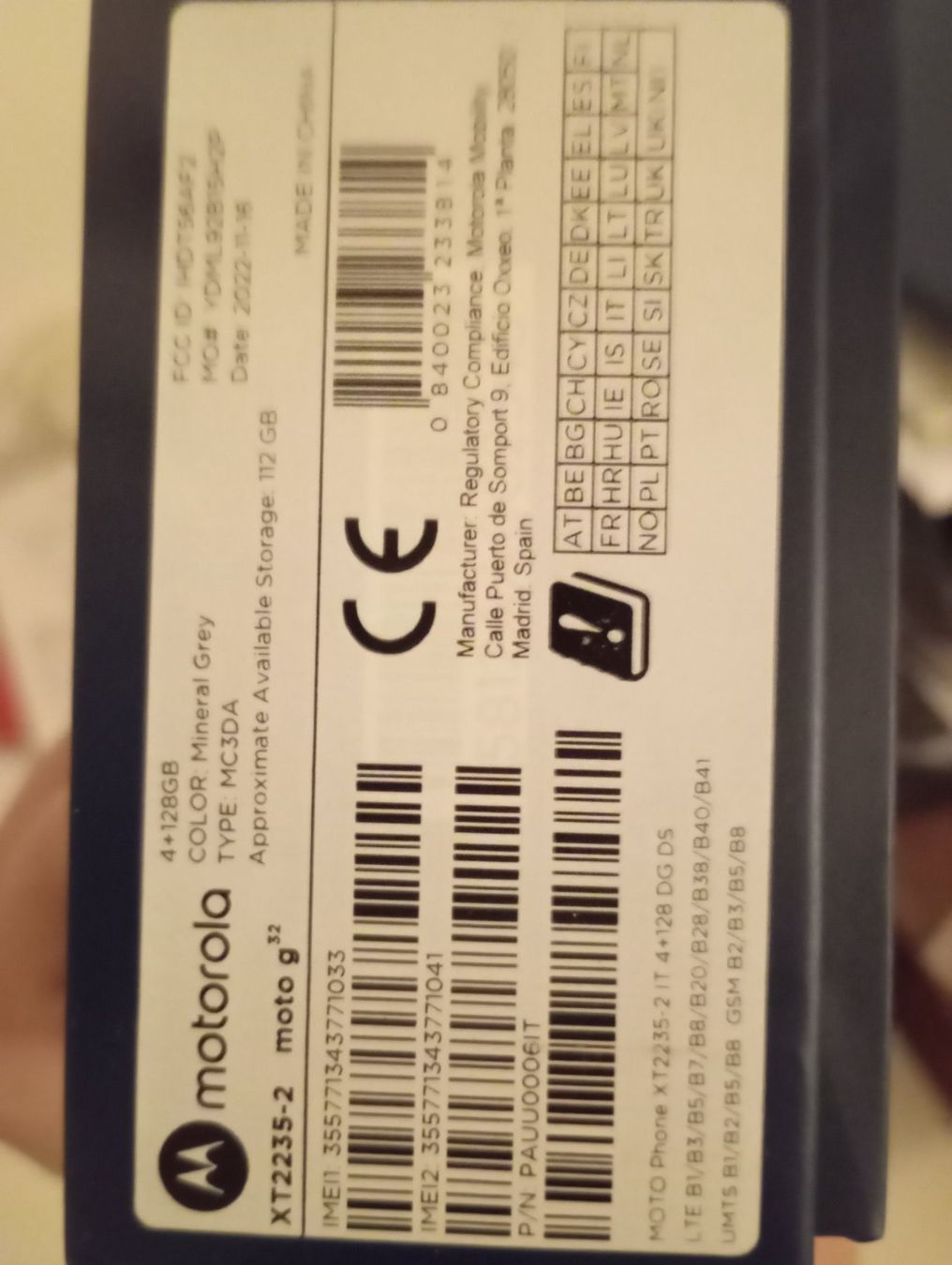 Motorola Handys / Smartphones: Motorola moto g32 – Neu und originalverpackt aus Bern von chb_fvp5 1