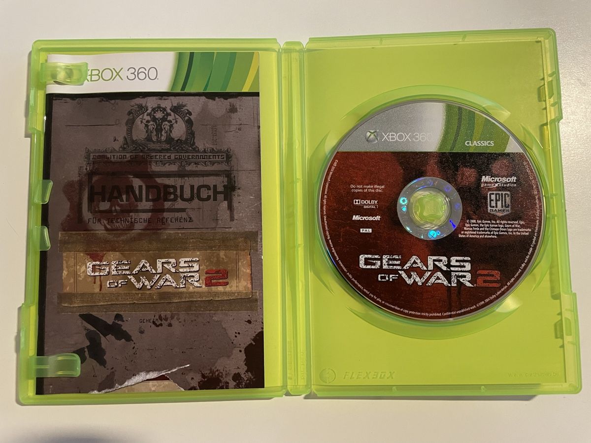 Microsoft Spiele: Gears of War 2 / XBOX 360 mit Code All Fronts Collection – Gebraucht aus Zürich von Bomboo 1