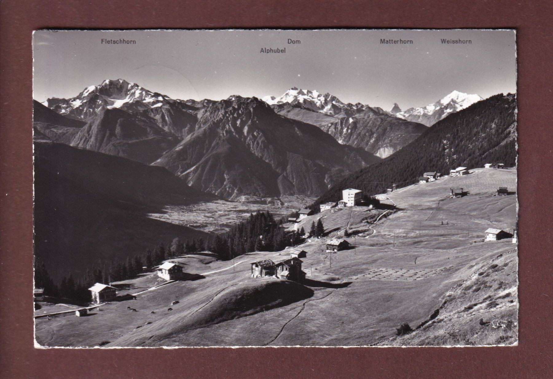 Cartes postales: RIEDERALP - 1963 – D'occasion à Pully par nicecards-shop