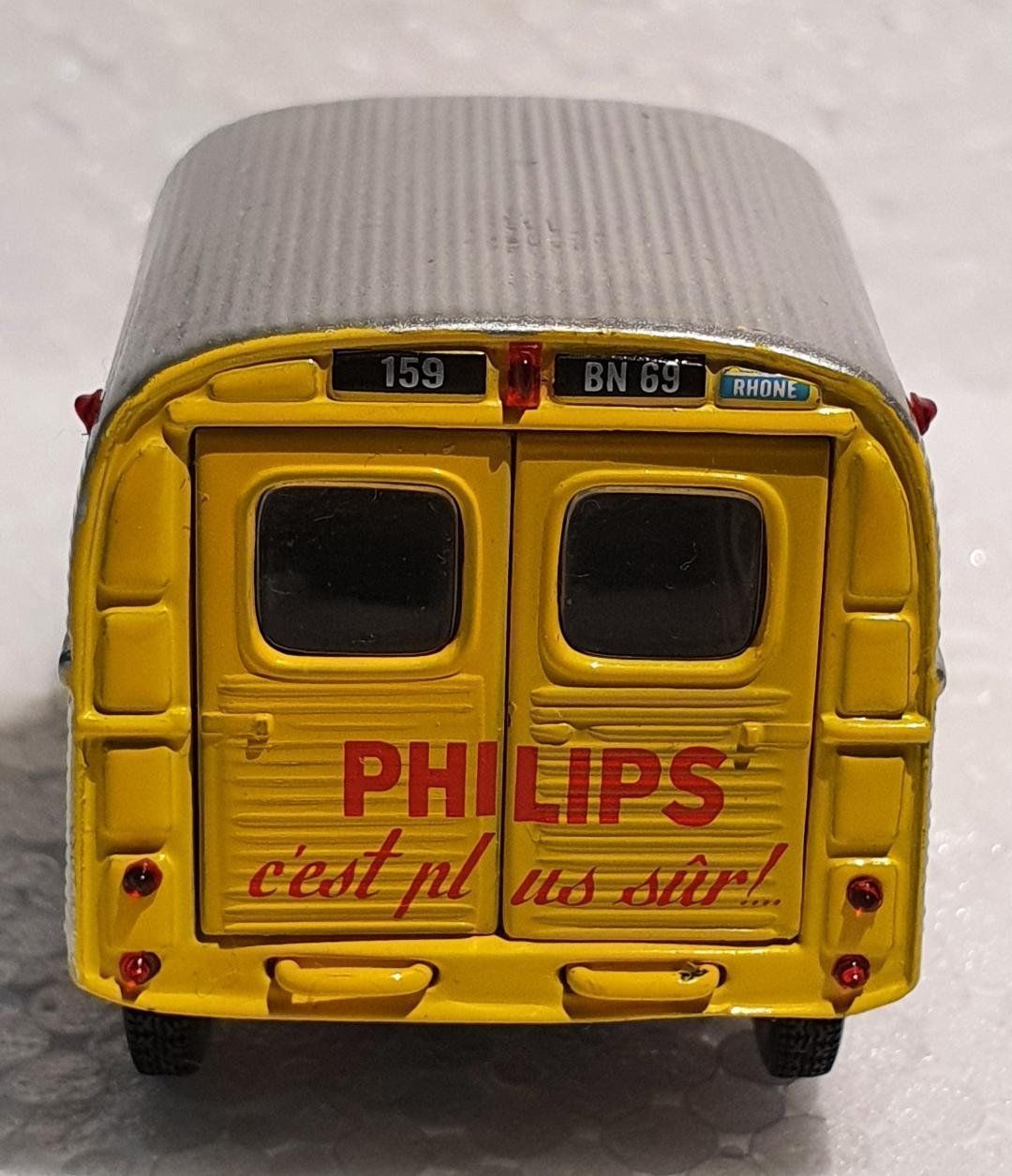 Norev Modellautos: Citroën  2CV AZU  -   PHILIPS  -  Norev  - 1/43 – Gebraucht aus Delémont von Domdom1 2
