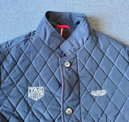 👍 Superbe veste Tag Heuer / Bachmann type Barbour taille L