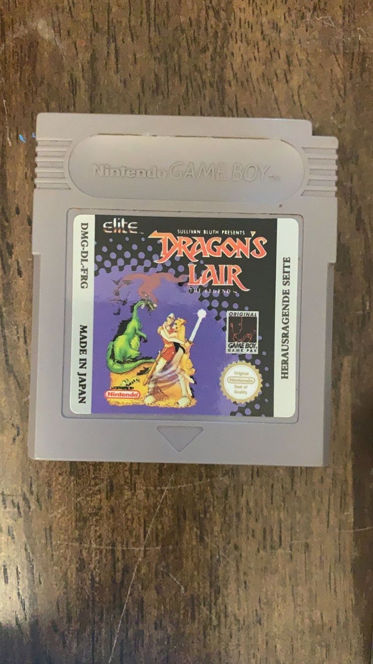 Giochi: Dragons Lair für Gameboy – Usato da Gebenstorf venduto da RetroFuture