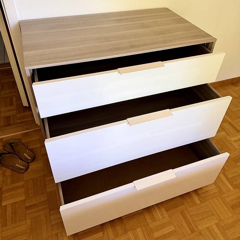Cassettiere: Commode Nyvoll IKEA 90x80x50 cm  – Usato da Coppet venduto da LeslieAnnArm 2