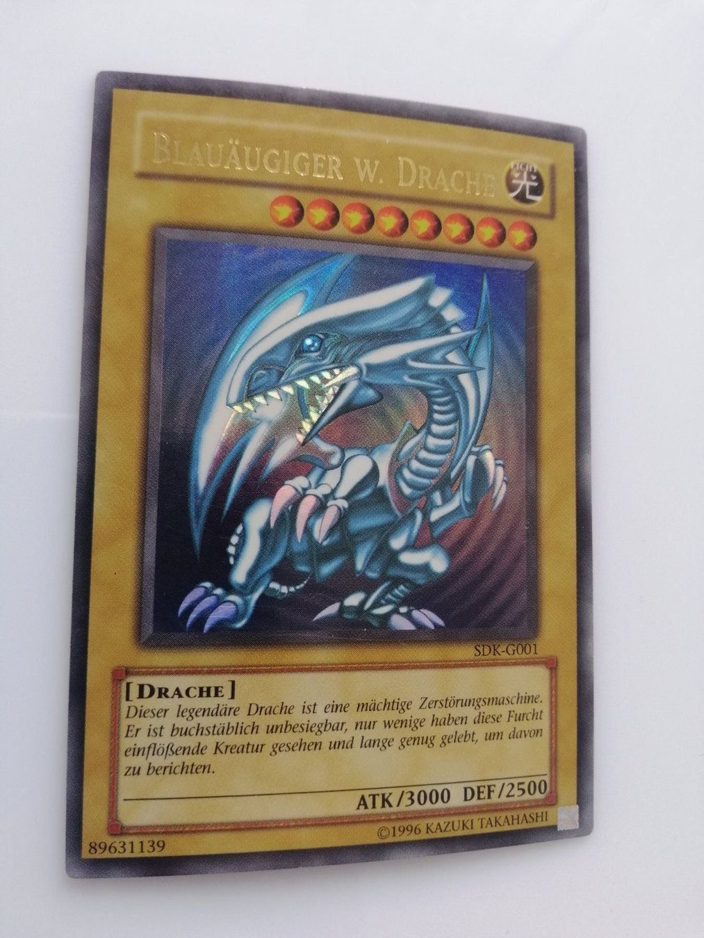 Yugioh Carte collezionabili: Blauäugiger W. Drache Ultra-Rare Mint – Nuovo (secondo la descrizione) da Boswil venduto da ShoppingCenterCity 1