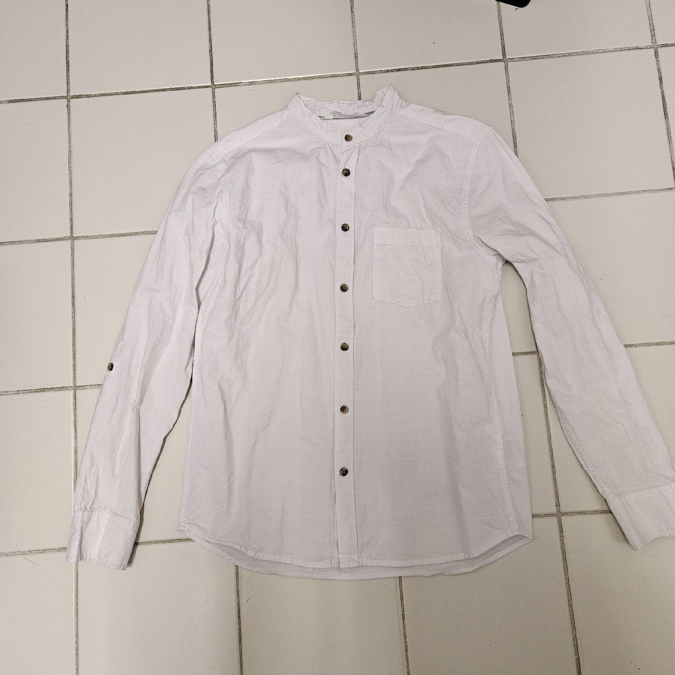 H&M Camicie, T-shirt & Polo: Hemd weiss H&M Gr. 158 neuwertig – Usato da Embrach venduto da Lilly2021