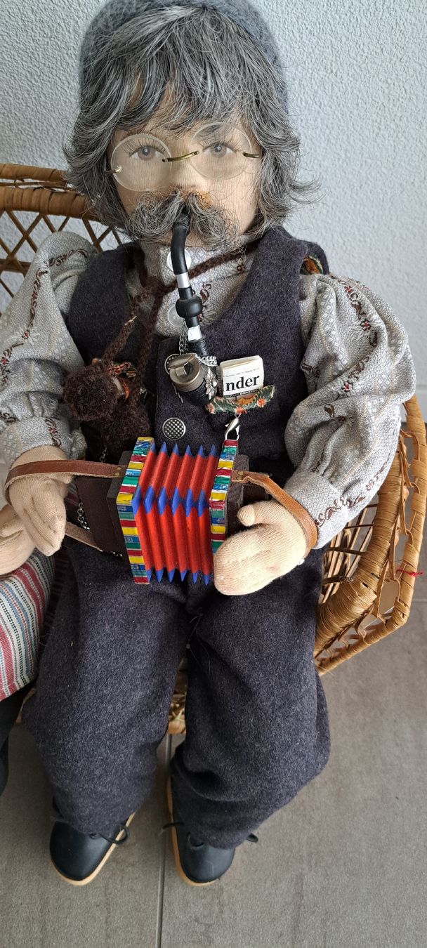 Bambole: 2 Stoffpuppen im Trachtenstiel – Usato da Münchenbuchsee venduto da jarom2016 6