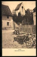 AK Lohn /SH, Malerische Dorfpartie