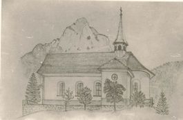 Schwyz  - Rickenbach Kapelle Künstlerkarte