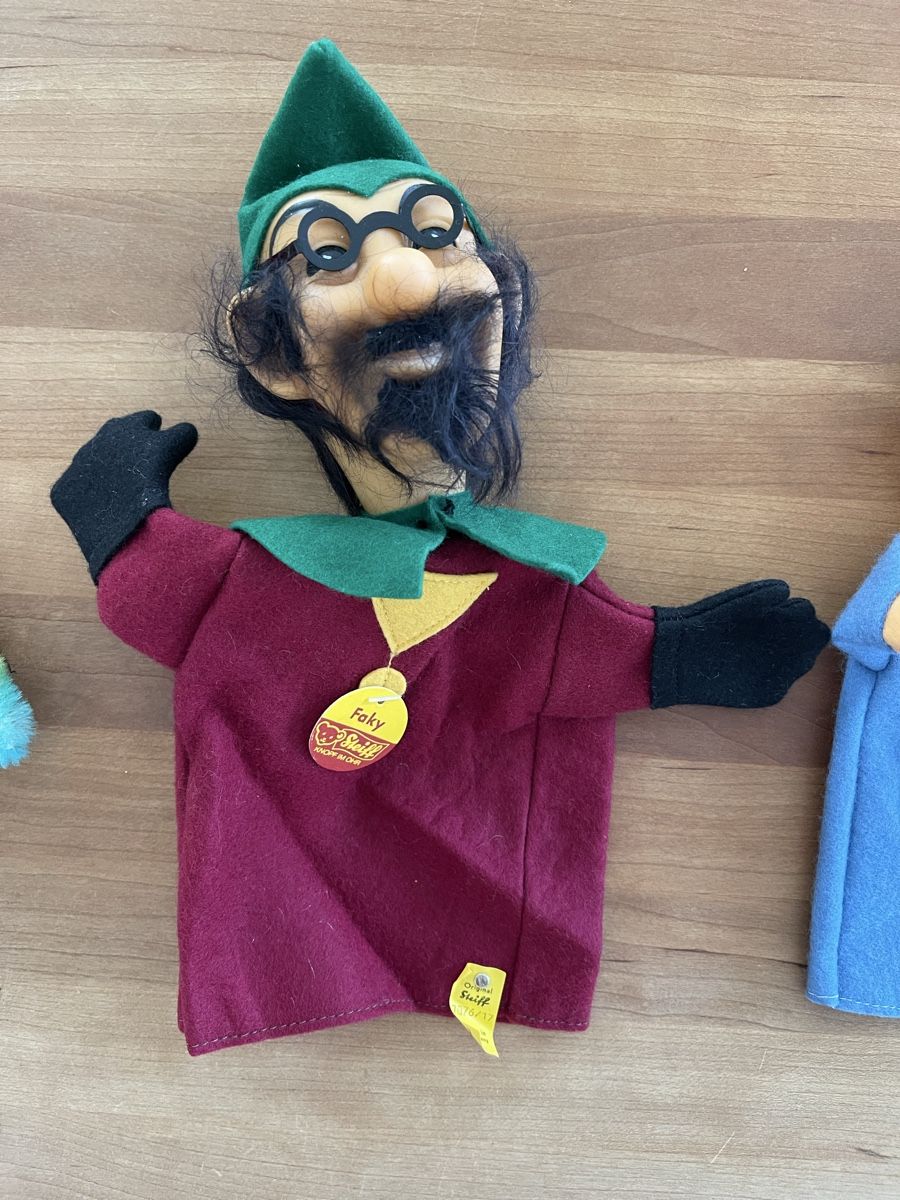 Steiff Giocattoli: 3 Stk. Original Vintage Steiff Handpuppen – Nuovo (secondo la descrizione) da Embrach venduto da Canderau 4