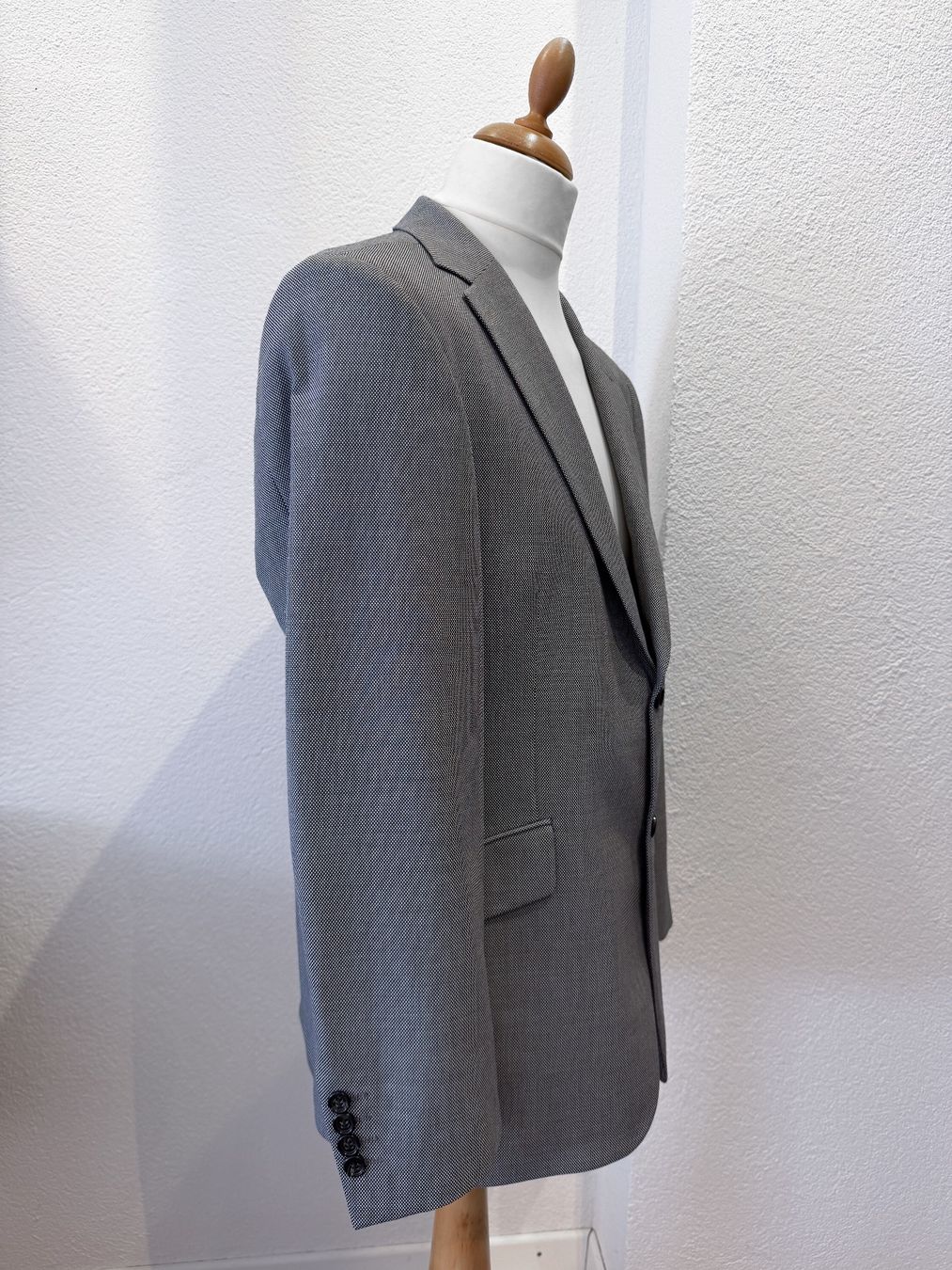 Strellson Giacche: Strellson Premium Line Sakko Gr. 50 Grau Baumwolle – Usato da Dietikon venduto da Angy94 2