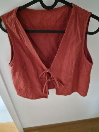 Damen Weste rot 