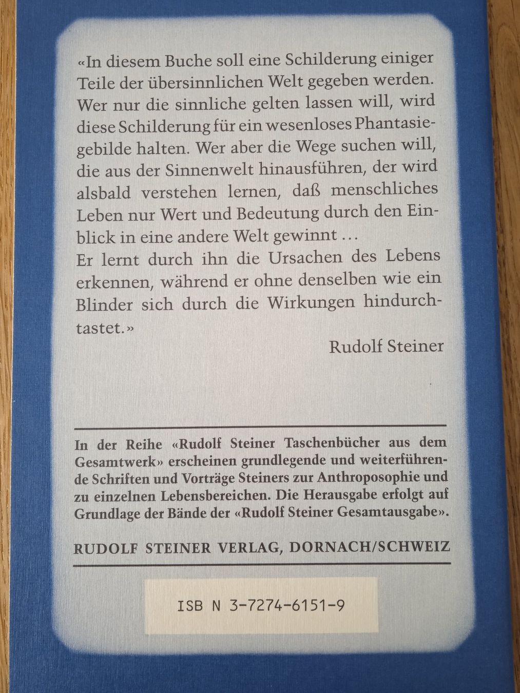 Livres: Rudolf Steiner Theosophie – D'occasion à Rothrist par MaSa82 1