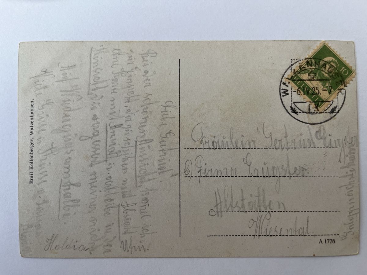 Cartoline postali: Walzenhausen AR – Usato da Gais venduto da SARNO 1