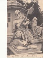 Basel Denkmal St. Jakob ca. 1925