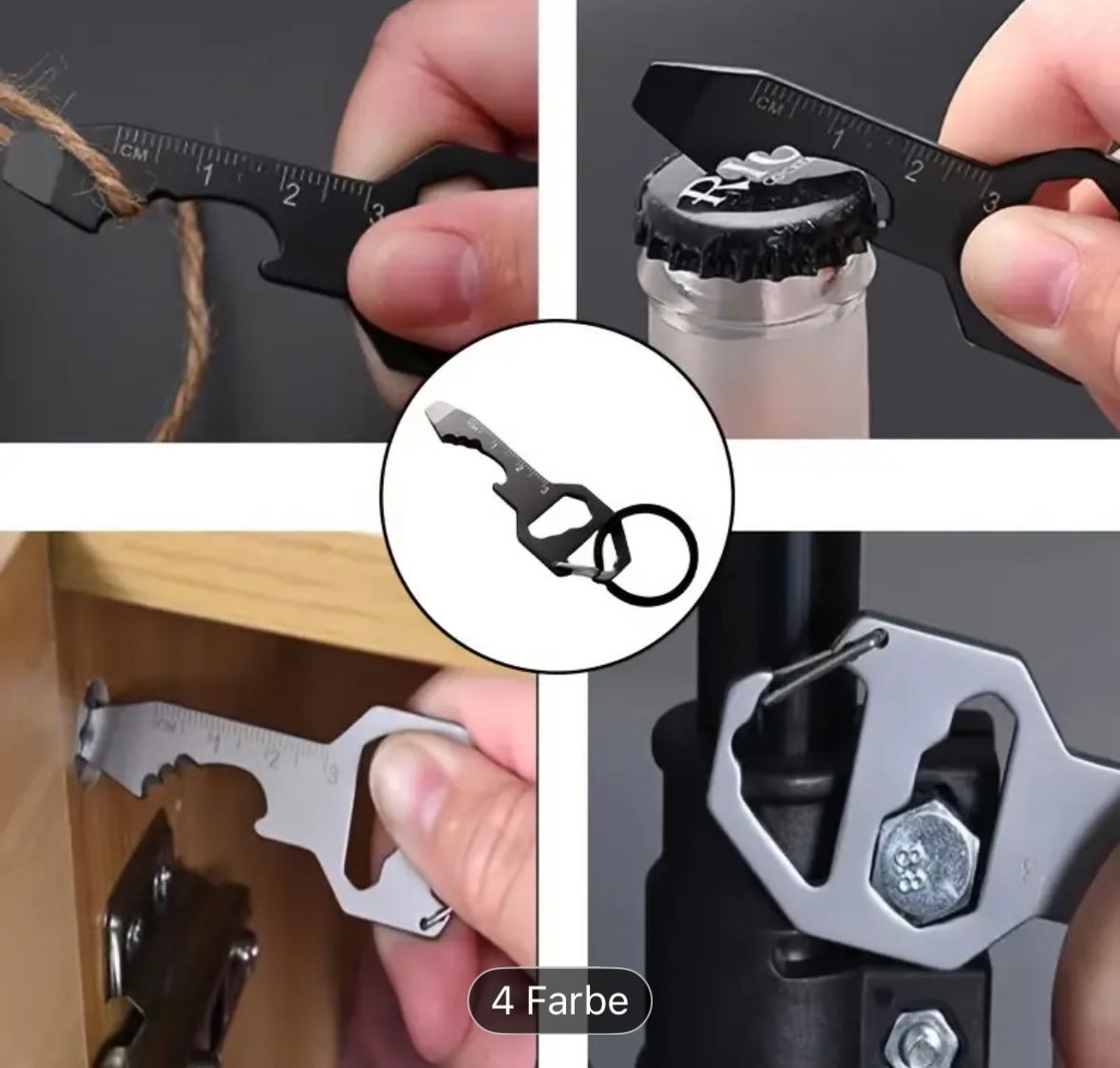 Tutti gli attrezzi: NEU Multi-Tool Schlüsselanhänger – Nuovo e nell'imballaggio originale da Bassersdorf venduto da Sonja103 1