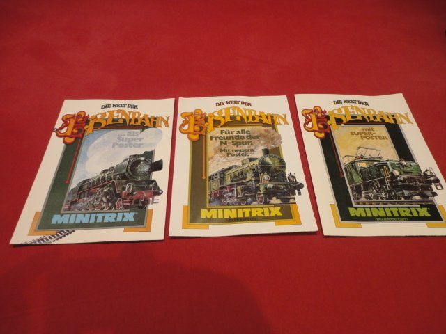 Posters & Illustrations: Minitrix 3 Poster neu und ungebraucht – Neuf (Voir description) à Wittenwil par trixmartin