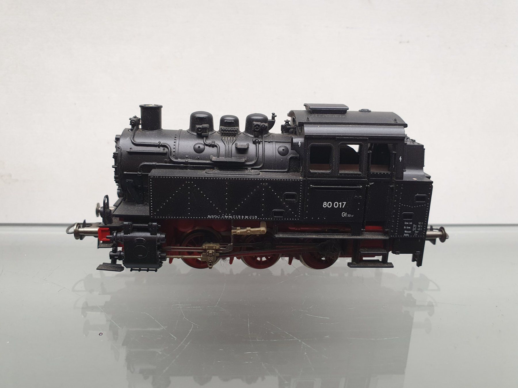Roco Modellini di ferrovie: ROCO:DC: TENDERDAMPFLOK BR 80 – Usato da Biglen venduto da taunus82