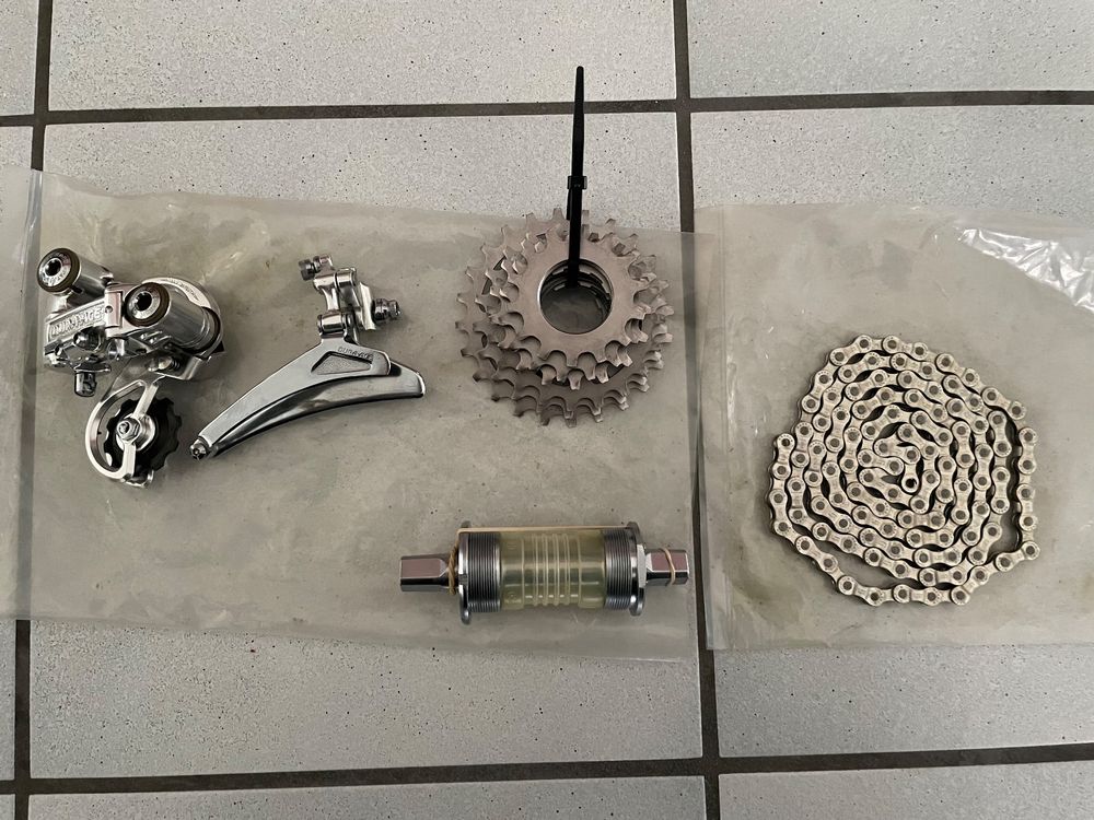 Campagnolo Derailleur Dérailleur Avant Shimano DURA ACE Vintage - Duralumin Et Acier, Modèle Eroica D4, Réf. 3586 - Occasion, Vérifiez Les Photos Velo Roue