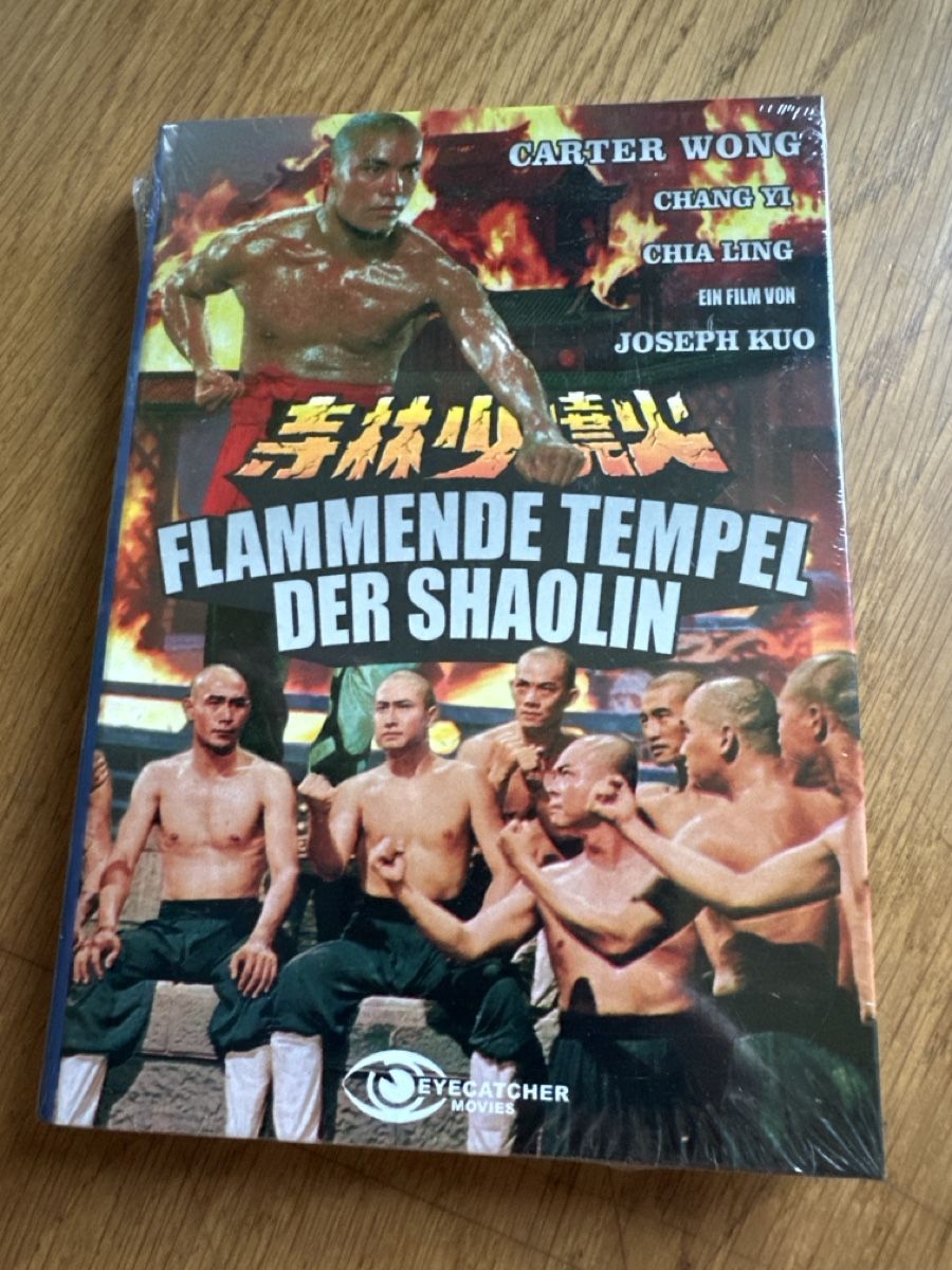 Alle DVDs: Flammende Tempel der Shaolin .kleine Hartbox eyecatcher neu – Neu und originalverpackt aus Benken ZH von Audi-erich