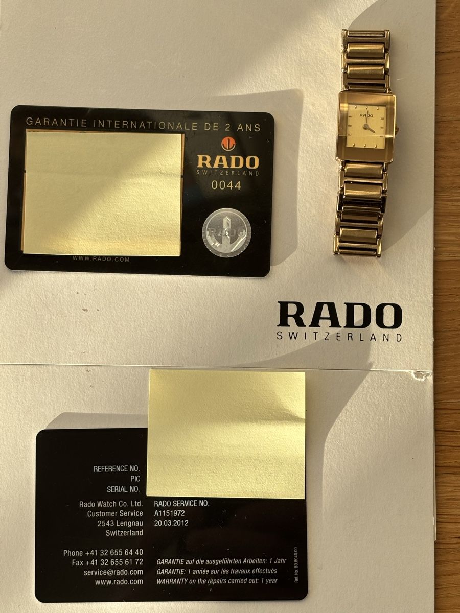 Rado Orologi: Rado Quarz Damenuhr, Jubilé oder integral – Usato da Küttigen venduto da cedione