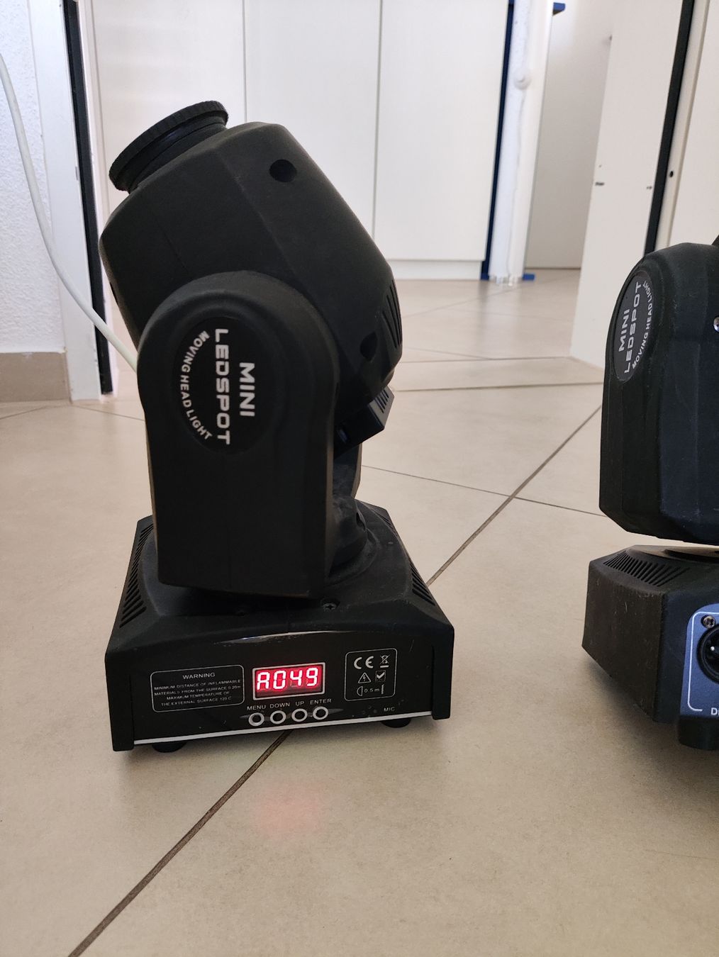 Lampen: 2X Mini LED Moving Head Spot Licht  – Gebraucht aus Wangen ZH von PC-12 2