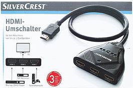 SilverCrest HDMI-Umschalter 3-fach 1080p