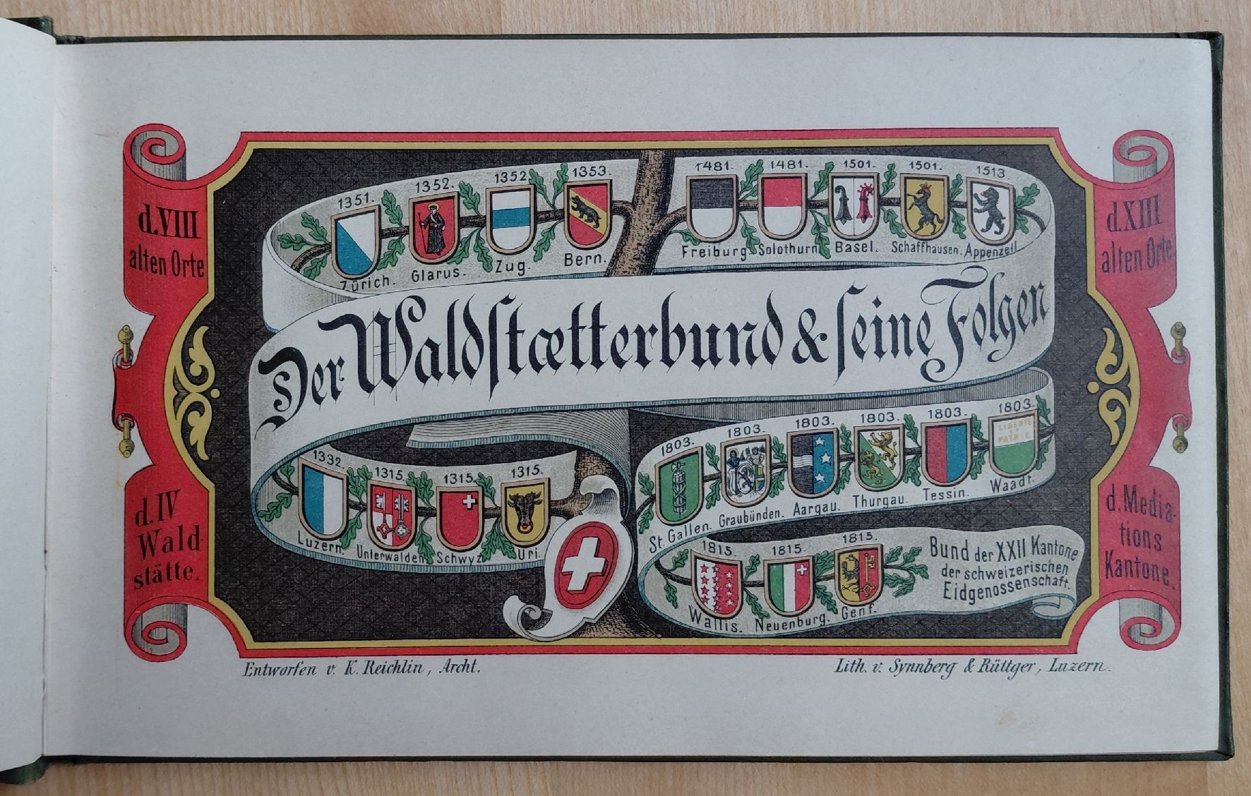 Libri: Chronik der Entstehung der Eidgenossenschaft, 1887 – Usato da Trogen venduto da Limboo 1