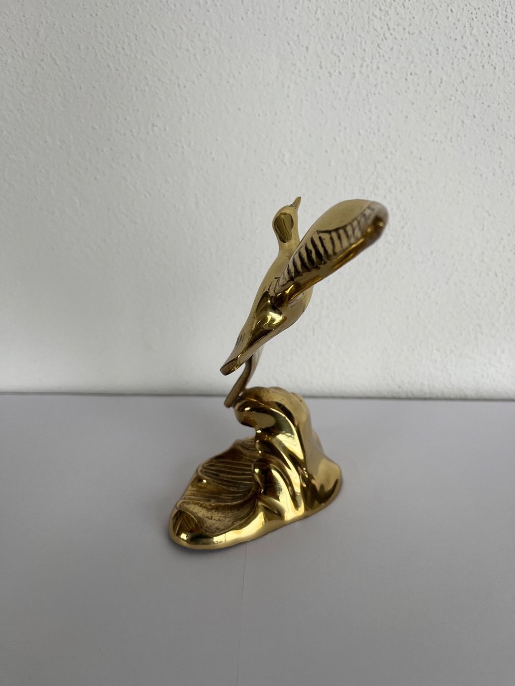 Sculture & Statue: Möwe mit Welle aus Messing – Usato da Wetzikon ZH venduto da seli03 5