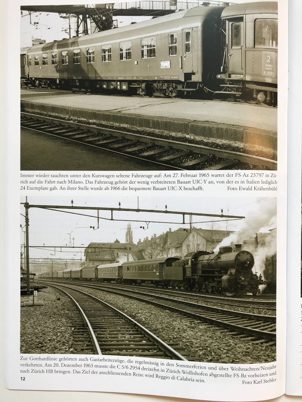 Riviste & Magazine: Semaphor Sonderausgabe 2017; Kurswagen am Gotthard – Usato da Köniz venduto da vasco013 5