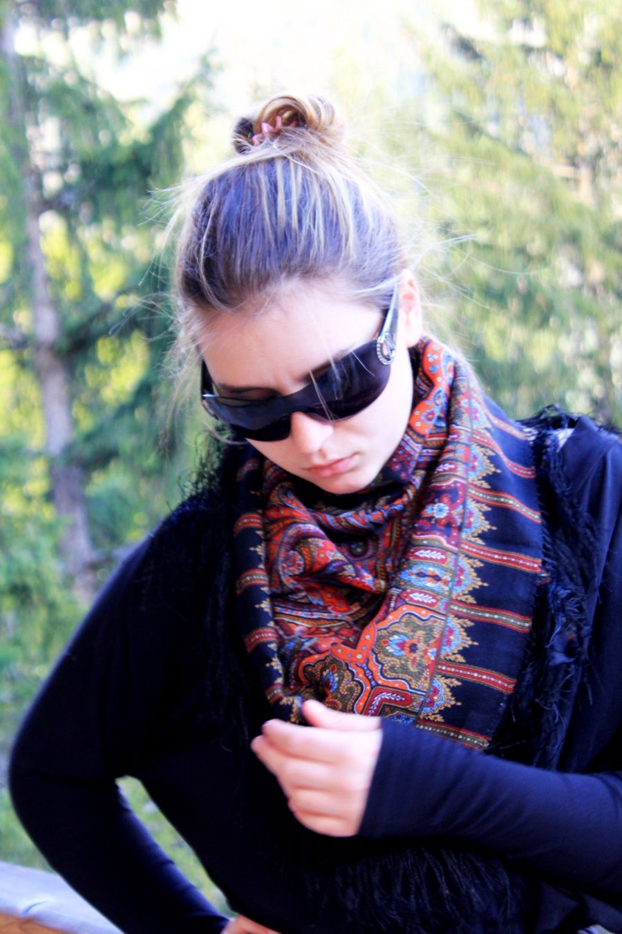 Foulard & Sciarpe: Boho chic paisley  châle  vintage, franges – Nuovo e nell'imballaggio originale da Chamoson venduto da OkGeo