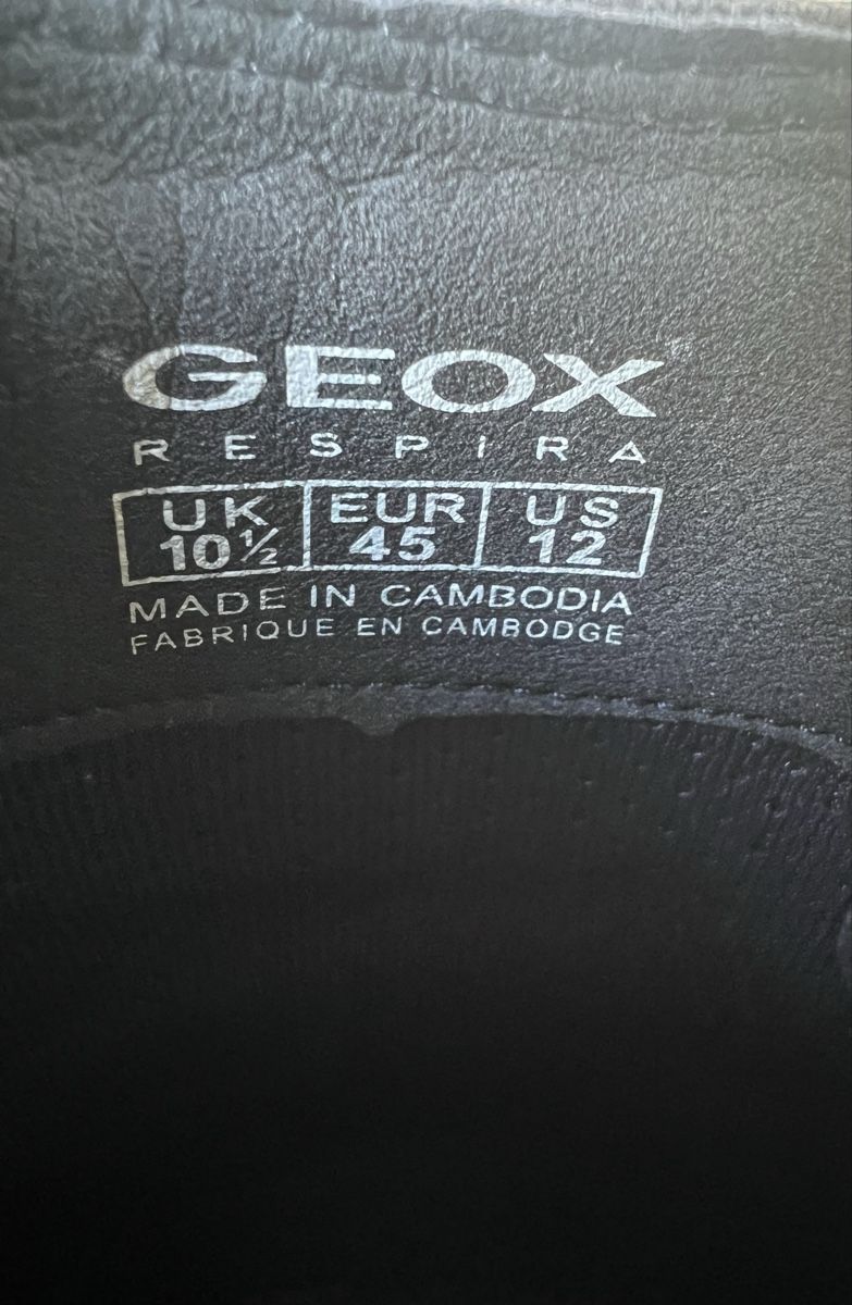Chaussures hommes: Geox Herrenschuh Grösse 45  – D'occasion à St. Niklausen LU par Mimmi86 4