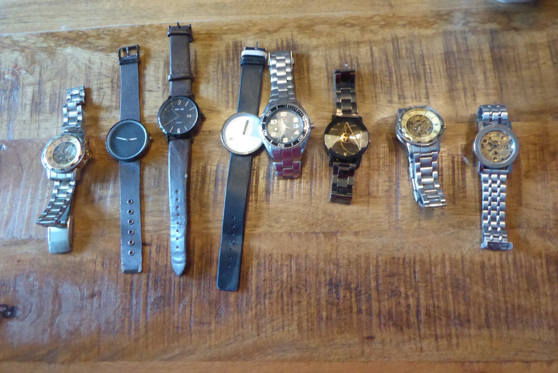 Orologi: 9 Armbanduhren ohne Batterie – Usato da Sargans venduto da Benziner 1
