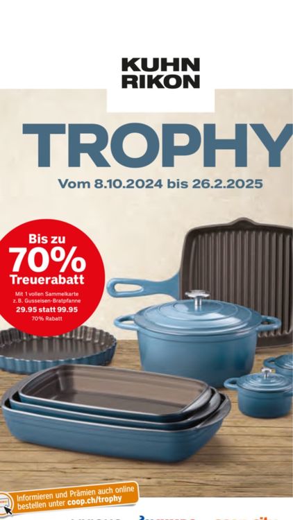 Kuhn Rikon Trophy 2 volle Karte (Neu und originalverpackt) in Henggart ...