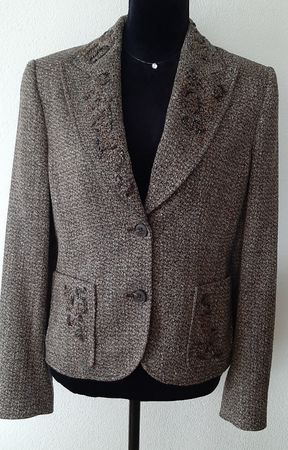 Luisa Cerano Tweed Jacke, Gr. 38, Herbst , Frühling  Angebot