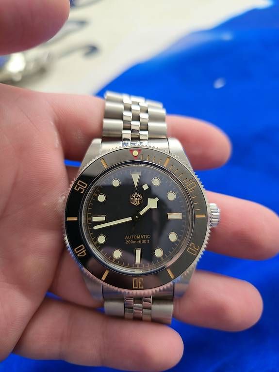 Orologi: San Martin 40mm Automatic Diving Watch With Generic Jubilee – Usato da Brig venduto da ale_9s7w 4