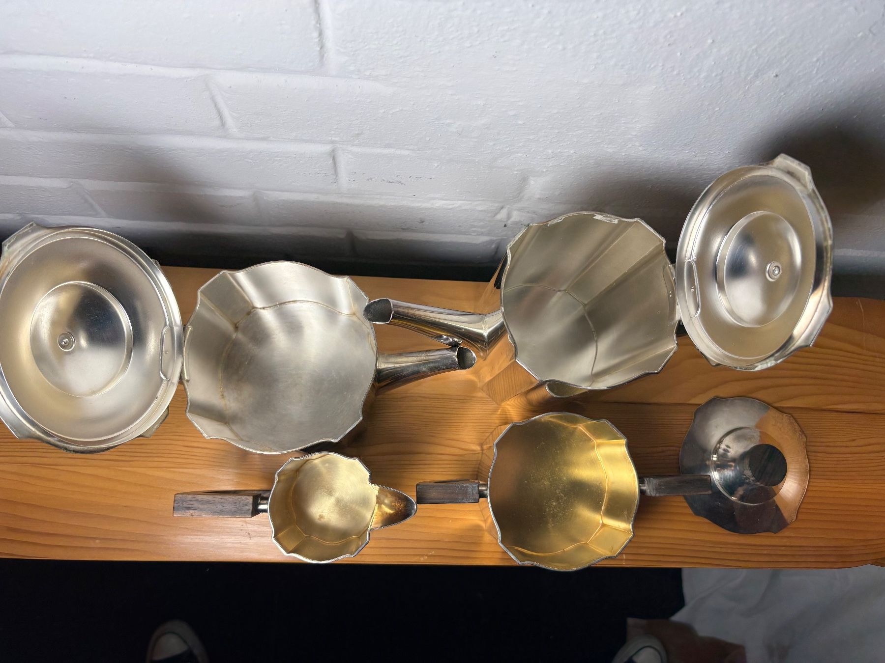 WMF Set di piatti: Kaffeeset Teeset Art Deco WMF versilbert Palisander 20er – Usato da Hinwil venduto da DaniBachman 8