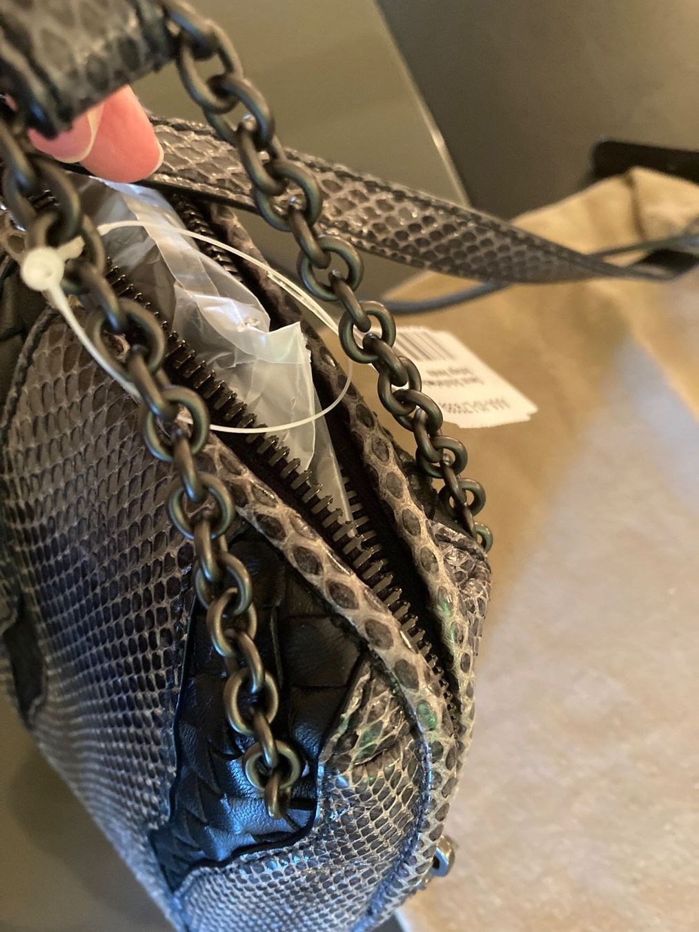 Bottega Veneta Borse da donna: WUNDERBARE BOTTEGA VENETA PYTHON BAG, PURER LUXUS! – Nuovo (secondo la descrizione) da Zürich venduto da elegantissima 4