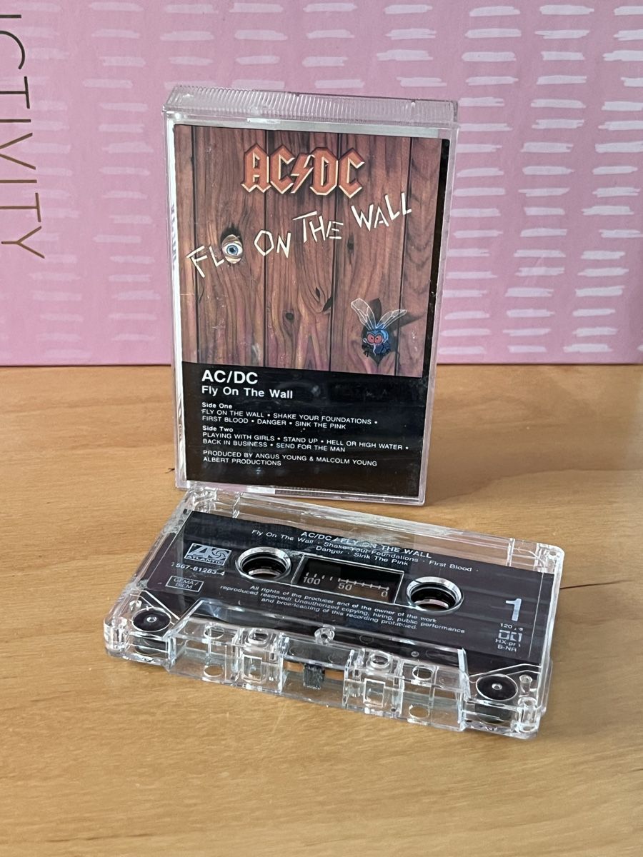 Musicassette: AC/DC: Fly on the wall (Musikkassette) – Usato da Frauenfeld venduto da S0270115 1