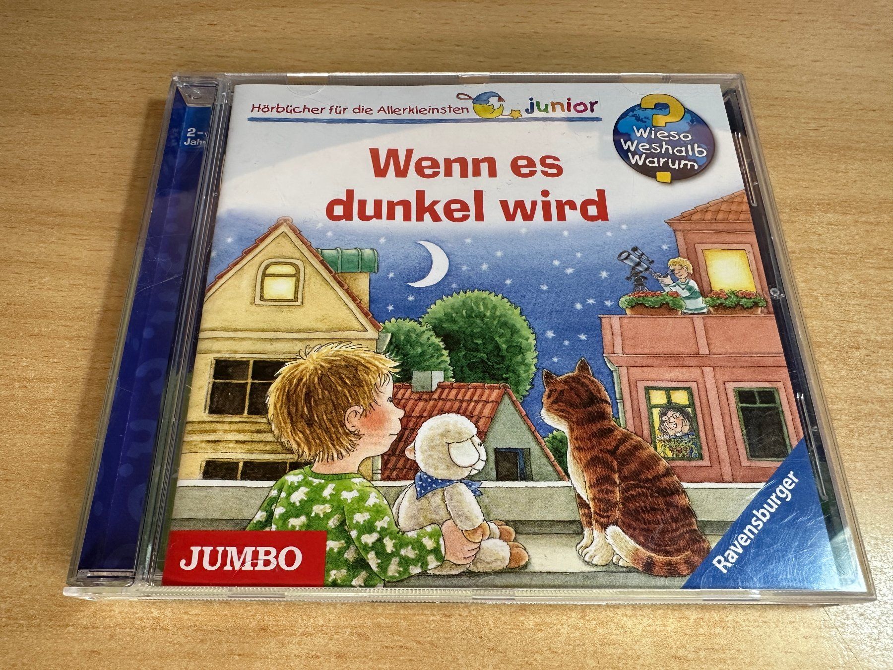Audiolibri: B7 Wenn es dunkel wird Lesung Wieso? Weshalb? Warum? Junior – Usato da Rikon im Tösstal venduto da Alpenmutz