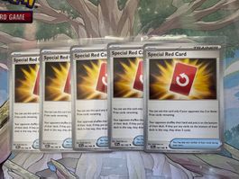 Pokémon TCG – 4x Special Red Card  (CRI082) Chaos Rising
