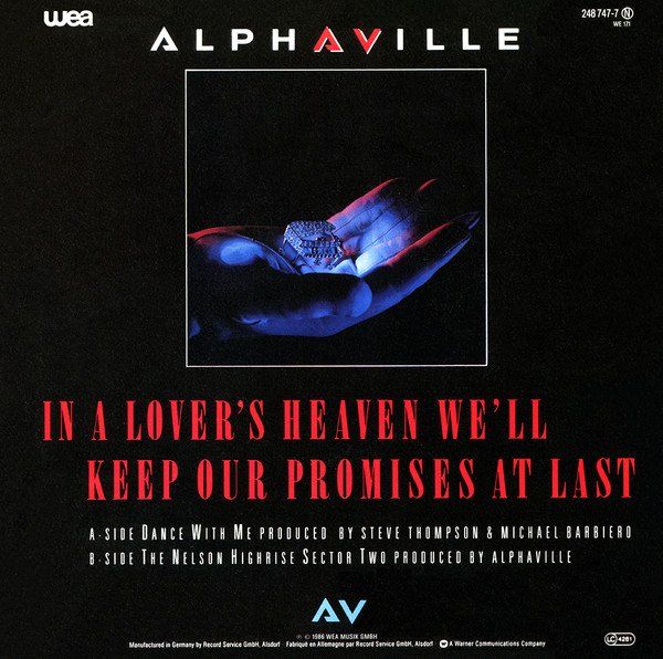 Schallplatten: Alphaville: Dance With Me 7" – Gebraucht aus Steinhausen von Vilivinili 1