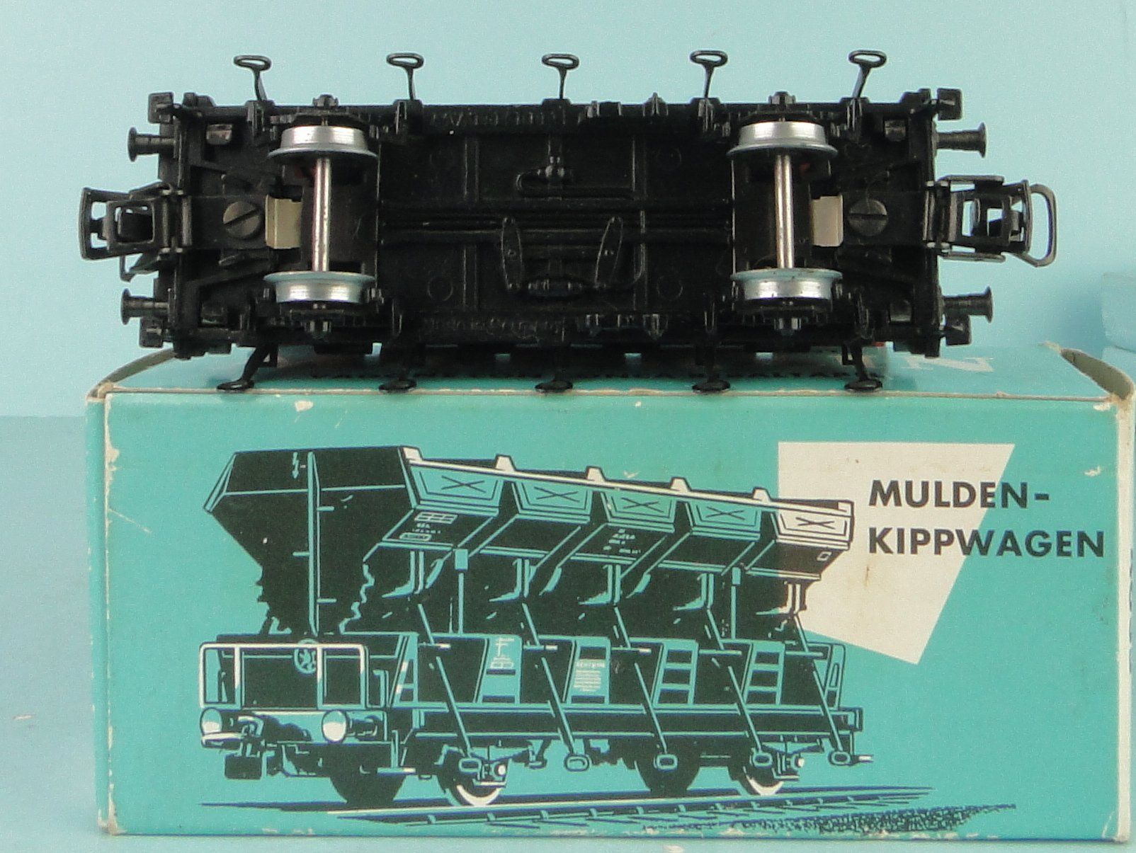 Märklin Modellini di ferrovie: Märklin 4635 Muldenkippwagen, neuwertig – Usato da Bülach venduto da cann11 2