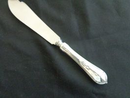 * COUTEAU A GATEAU JEZLER LA LYS ARGENT 800 COMME NEUF