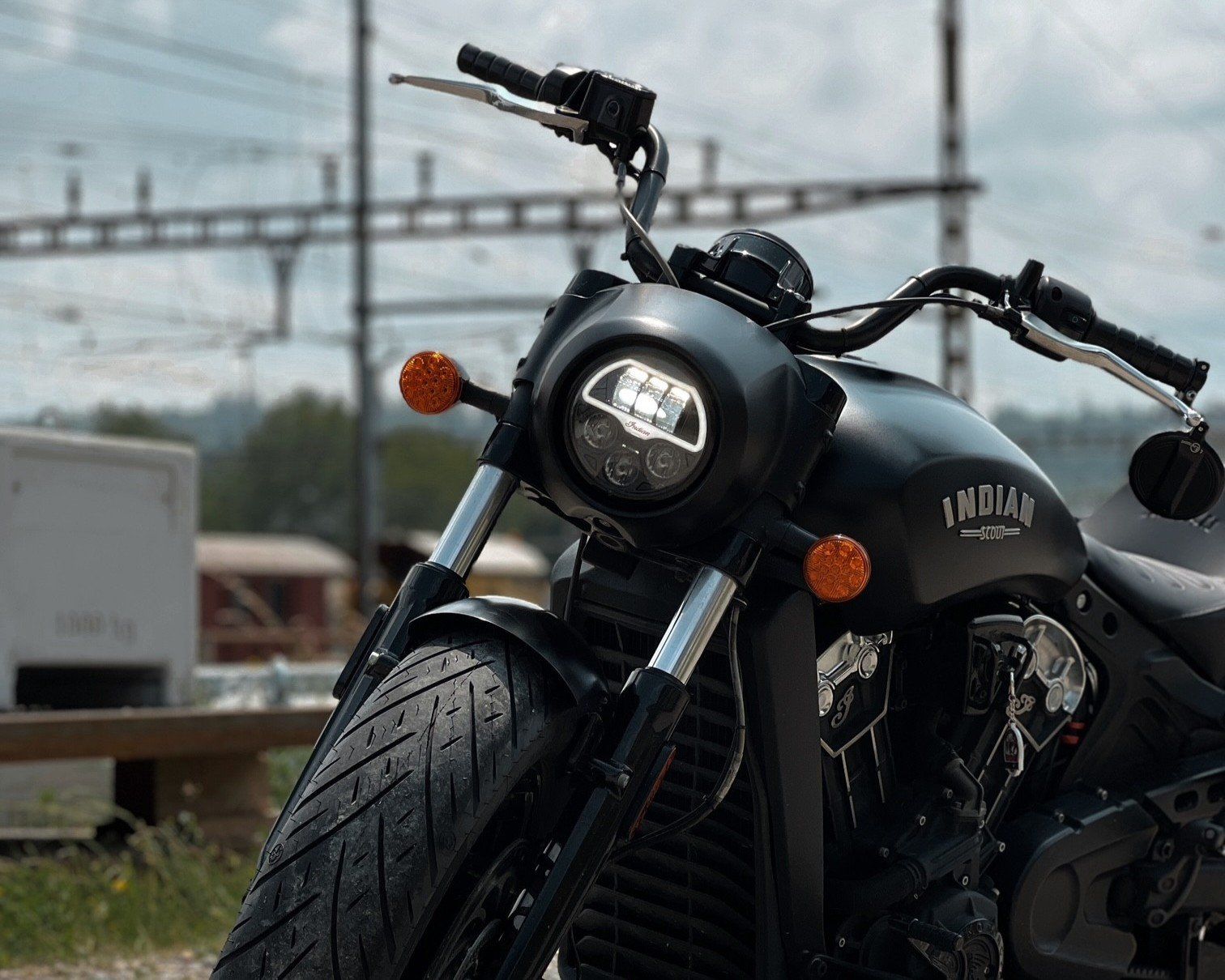 Indian Motorcycle Chopper: Indian Scout Bobber 2018 – Usato da Schliern b. Köniz venduto da fbslr 3