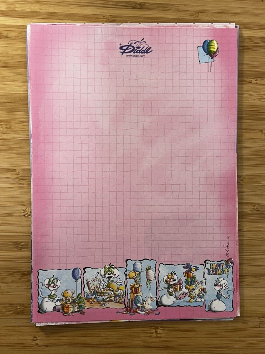 Papier: 56 verschiedene A5 Diddle Briefpapiere – D'occasion à Läufelfingen par stephiesheena 4